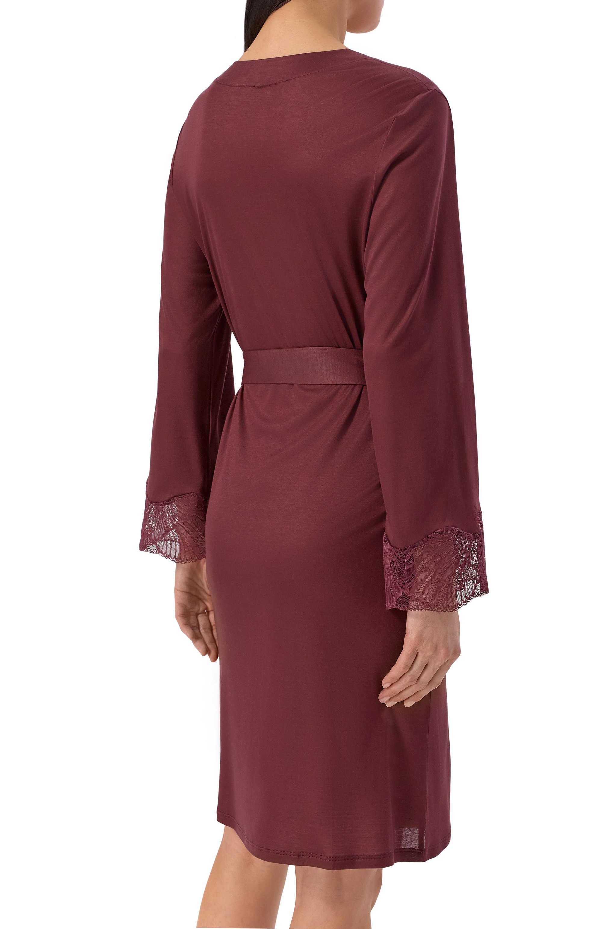 Халат HANRO коричневого цвета по цене 39560 руб., арт. 074782, фото 3 Халат HANRO, арт. 074782, фото 3