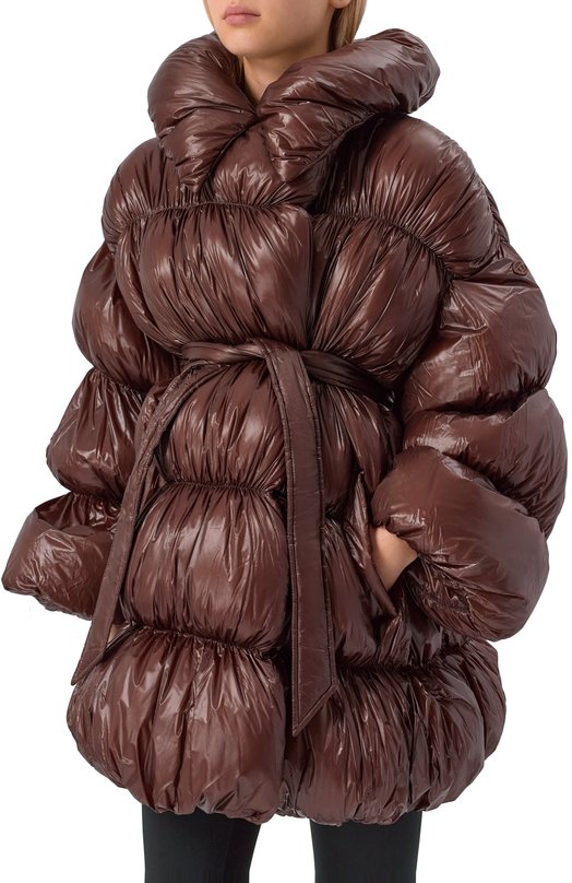 Пуховик W-Inona Diesel A18396/0DEBT Коричневый  A18396/0DEBT Фото 3