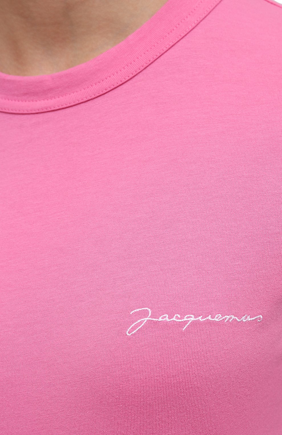 Хлопковая футболка JACQUEMUS, арт. 211JS003-2160, фото 5