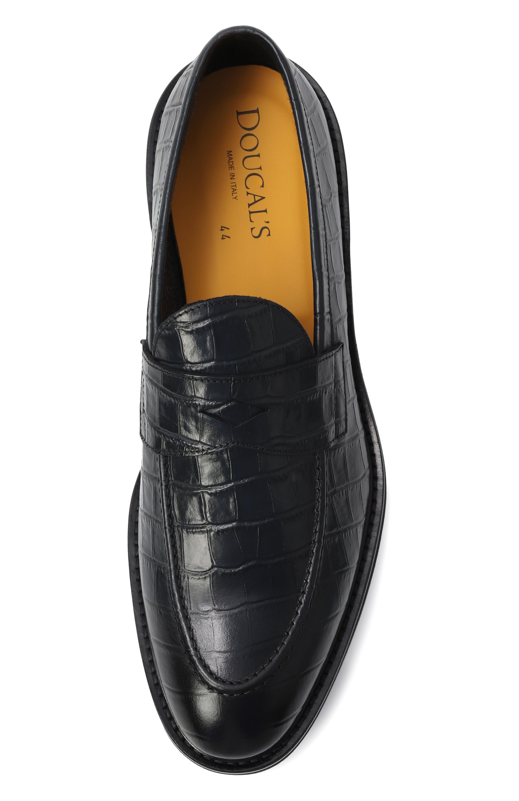 Кожаные пенни-лоферы DOUCAL'S, арт. DU2914VER0UT023N, фото 6