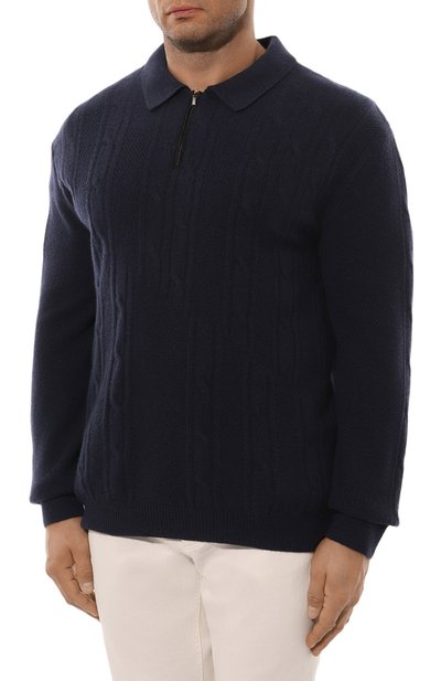 Поло из шерсти и кашемира ZILLI, арт. KZP001M0223VCAB00/62, фото 3