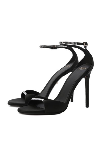 Женские атласные босоножки ninel xtal 110 ALEVI MILANO, арт. L27WC003.U.0222997/SATIN