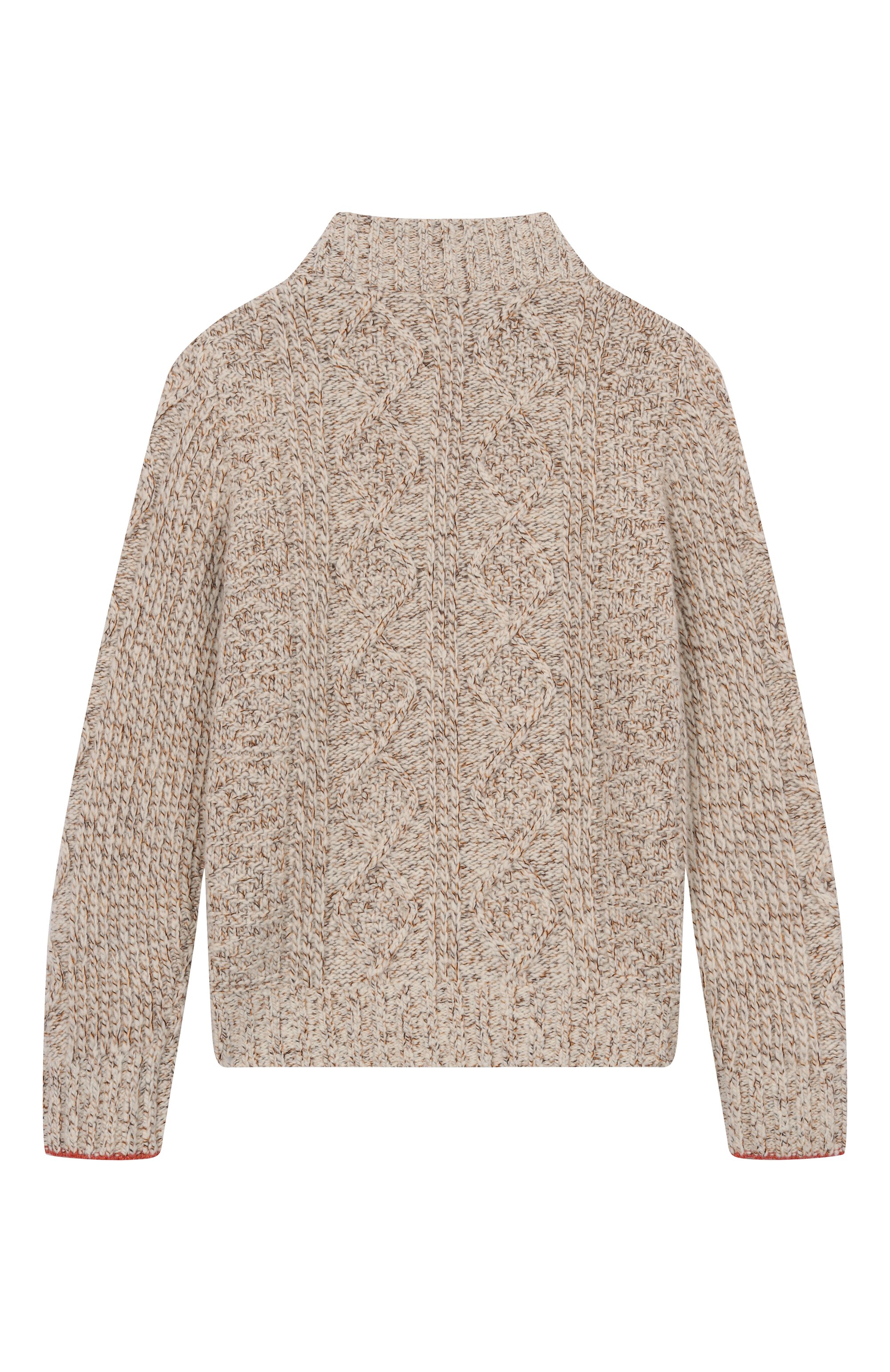 Кардиган из шерсти и шелка BRUNELLO CUCINELLI бежевого цвета по цене 105000 руб., арт. BRIM51406A, фото 2 Кардиган из шерсти и шелка BRUNELLO CUCINELLI, арт. BRIM51406A, фото 2