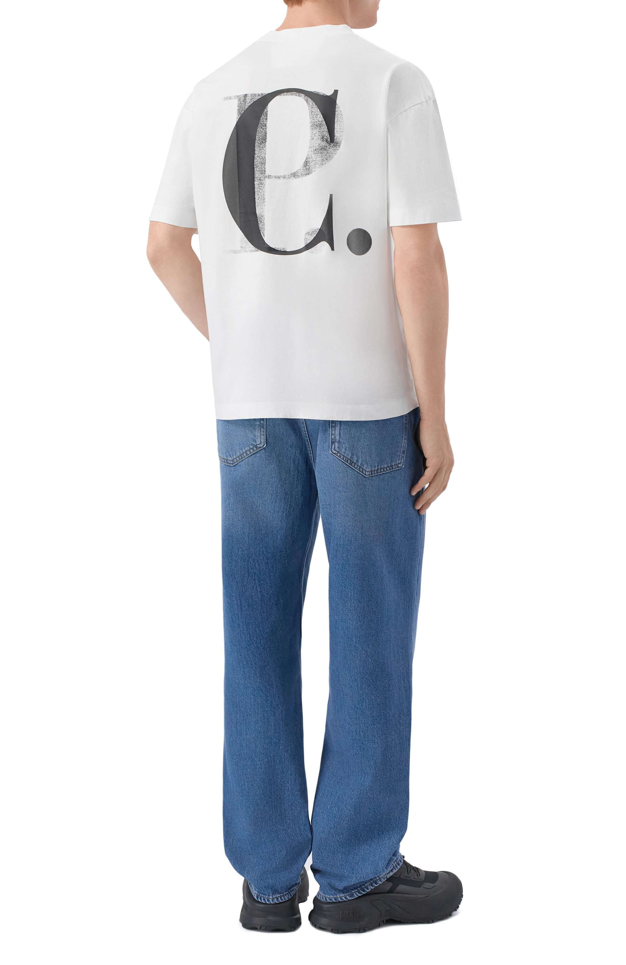 Хлопковая футболка C.P. COMPANY, арт. 20CMTS087A/005100W, фото 2