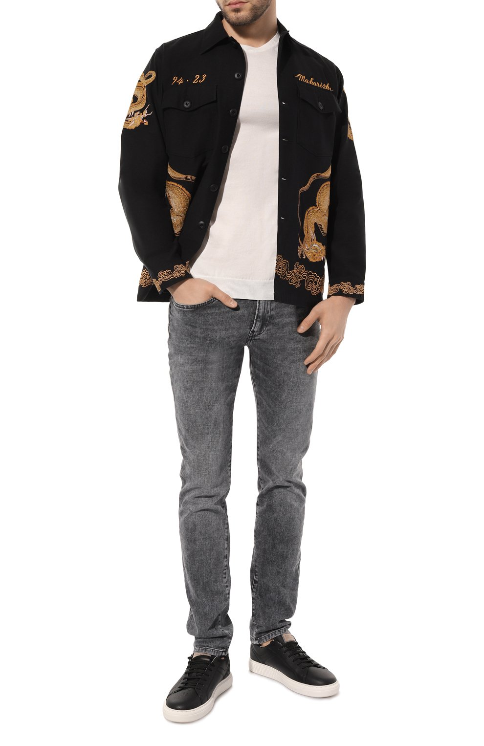 Хлопковая рубашка MAHARISHI, арт. 4213, фото 2