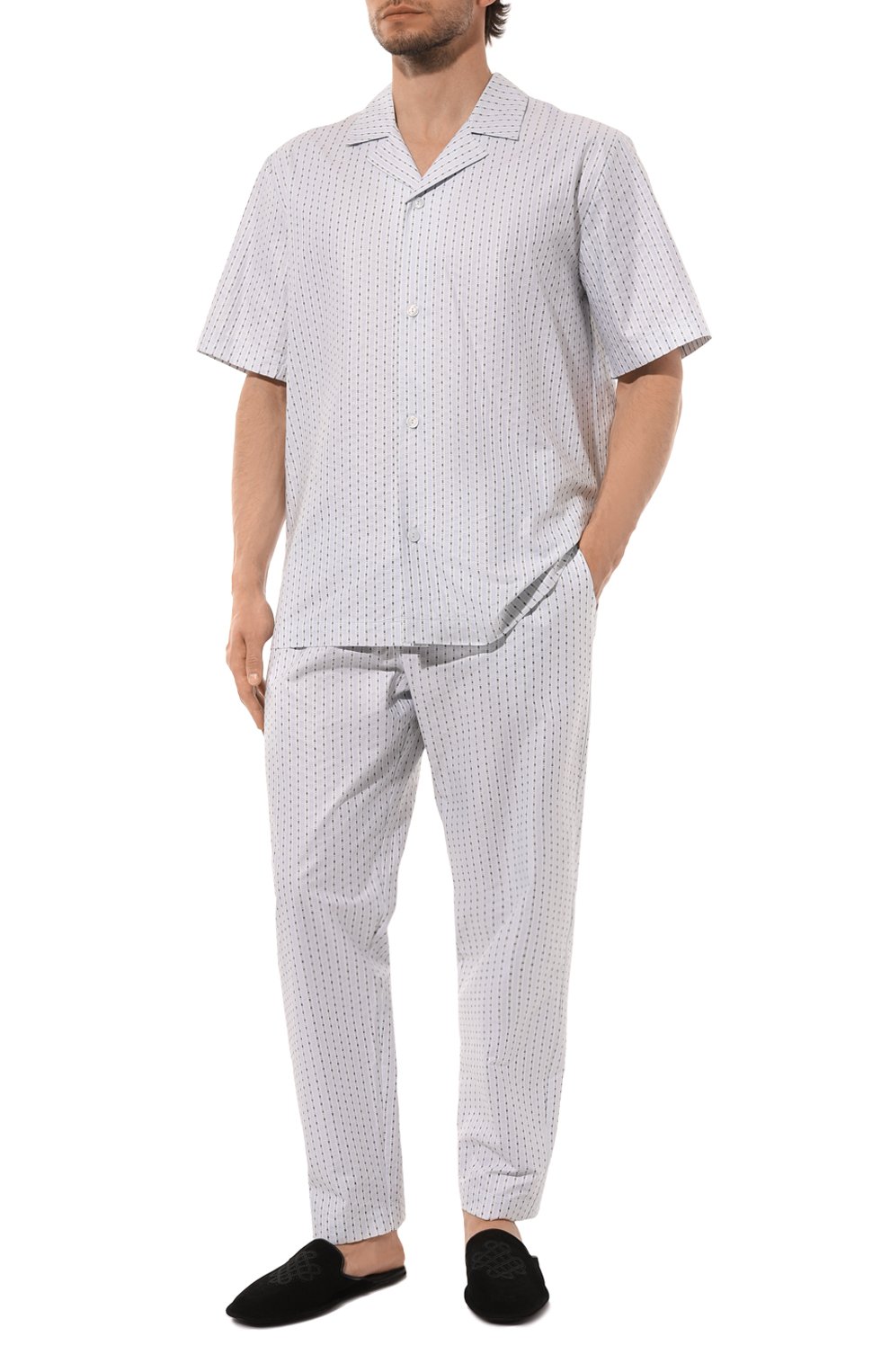 Хлопковая пижама HANRO, арт. 075766, фото 2