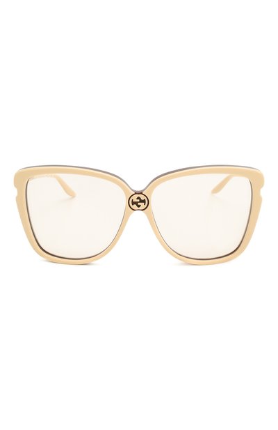 Солнцезащитные очки GUCCI бежевого цвета по цене 28500 руб., арт. GG0709S 003, фото 3 Солнцезащитные очки GUCCI, арт. GG0709S 003, фото 3