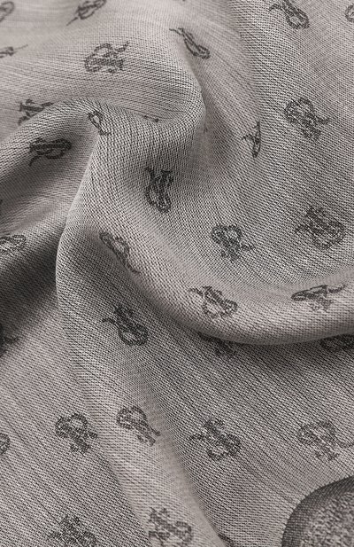 Шарф из хлопка и шелка STEFANO RICCI, арт. MWA4100040/7540, фото 4