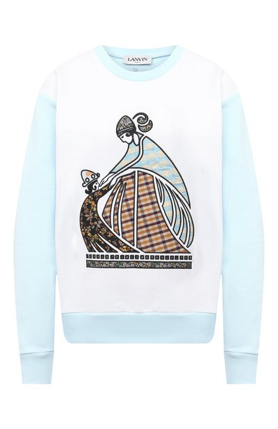Женский хлопковый свитшот LANVIN, арт. RW-T0637J-JR19-A20