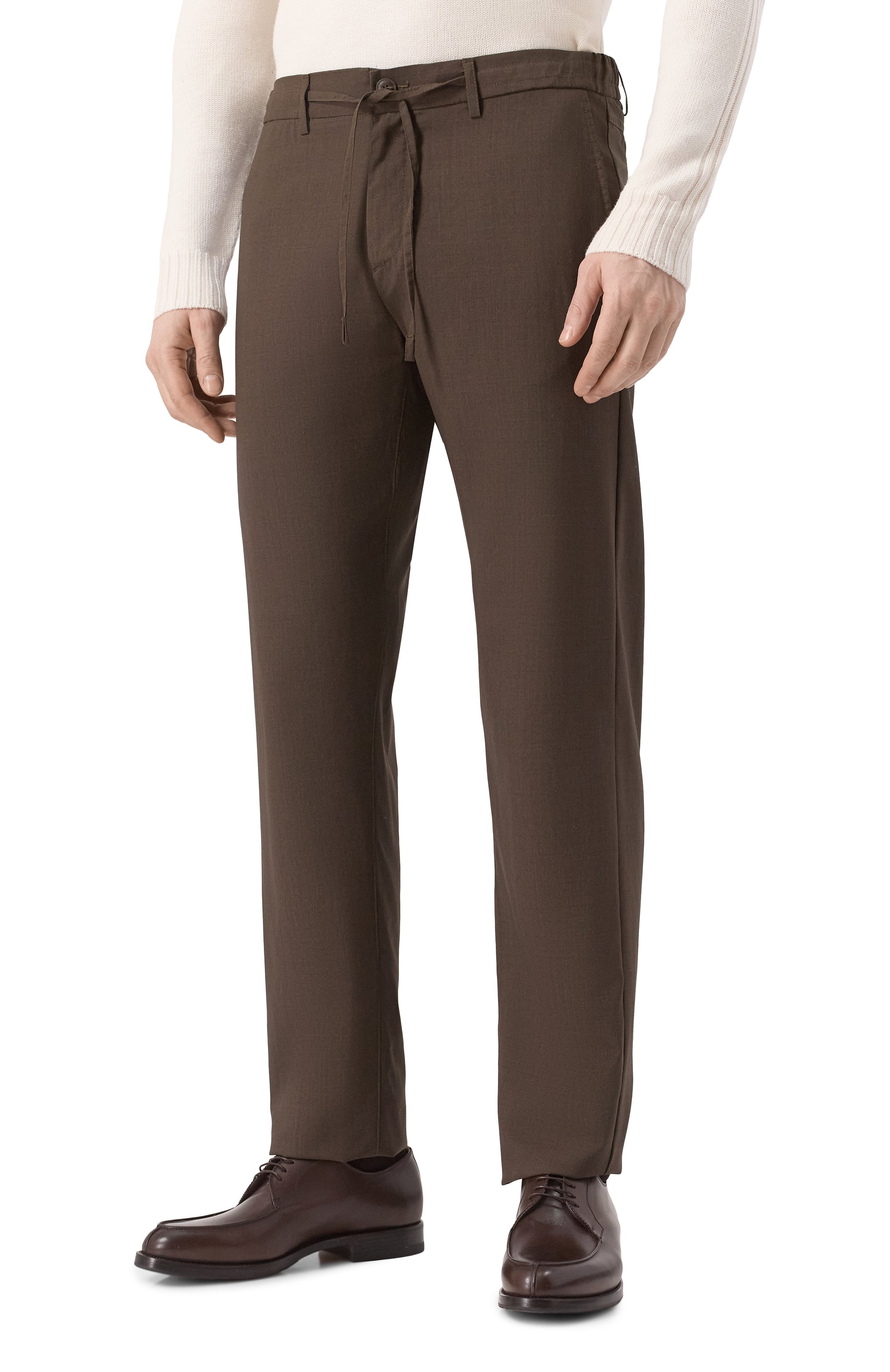 Шерстяные брюки CANALI, арт. V1659/AR05087, фото 3