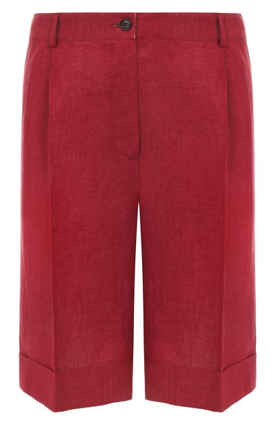 Женские льняные шорты KITON, арт. D51115K0903E01