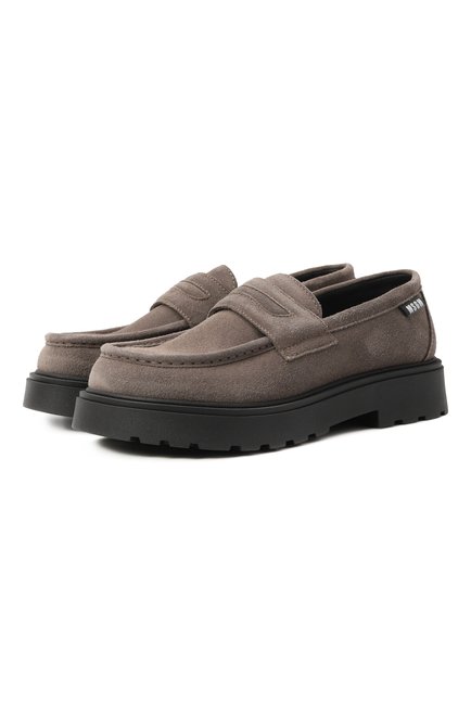Замшевые лоферы MSGM KIDS, арт. 81158/36-40