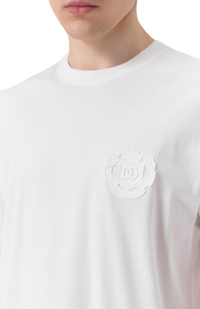 Хлопковая футболка DOLCE & GABBANA, арт. G8PN9Z/G7NYJ, фото 5