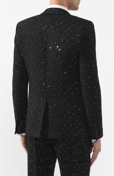 Пиджак с пайетками SAINT LAURENT, арт. 600331/Y1A03, фото 4