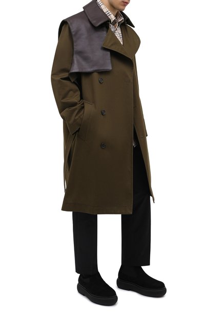 Замшевые челси LANVIN, арт. FM-B0LI01-SHEA-H21, фото 2