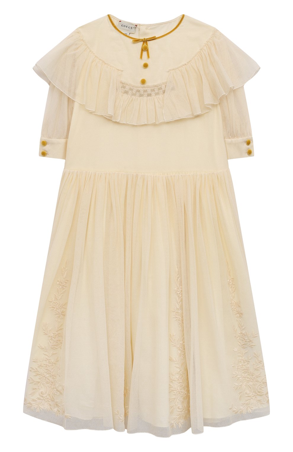 Хлопковое платье GUCCI, арт. 595348 ZADKY, фото 1