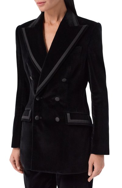 Бархатный жакет DOLCE & GABBANA, арт. F2JAWT/FUVG7, фото 3