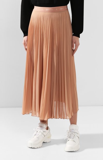 Юбка reebok x victoria beckham REEBOK коричневого цвета по цене 10950 руб., арт. FM3575, фото 3 Юбка reebok x victoria beckham REEBOK, арт. FM3575, фото 3