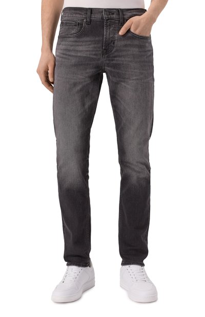 Джинсы slimmy tapered 7 FOR ALL MANKIND, арт. JSMXC880DB, фото 3