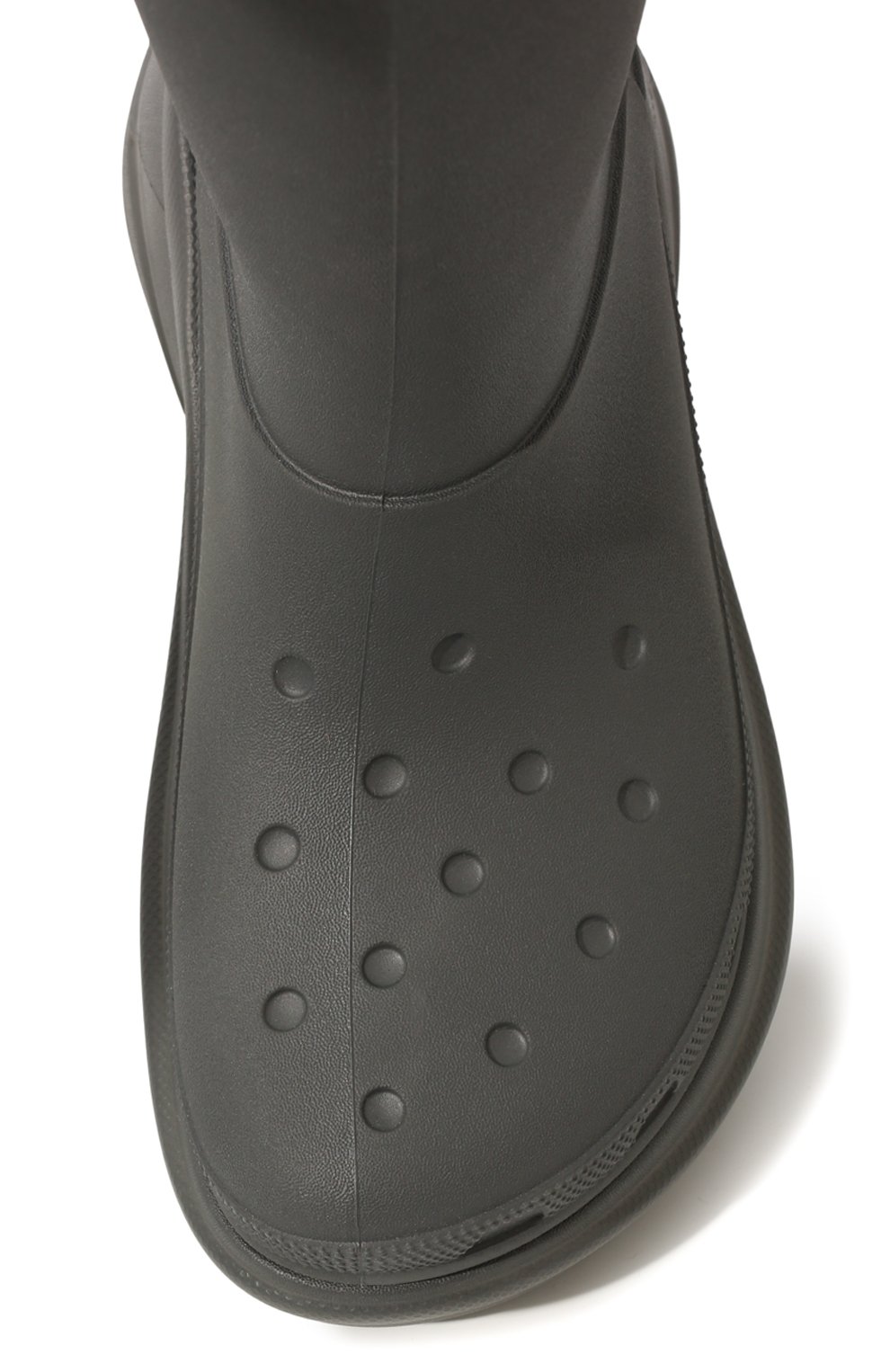 Резиновые сапоги crocs x balenciaga BALENCIAGA серого цвета по цене 160000 руб., арт. 677388/W1S8E, фото 6 Резиновые сапоги crocs x balenciaga BALENCIAGA, арт. 677388/W1S8E, фото 6