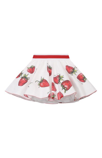 Хлопковая юбка MONNALISA, арт. 117707, фото 1