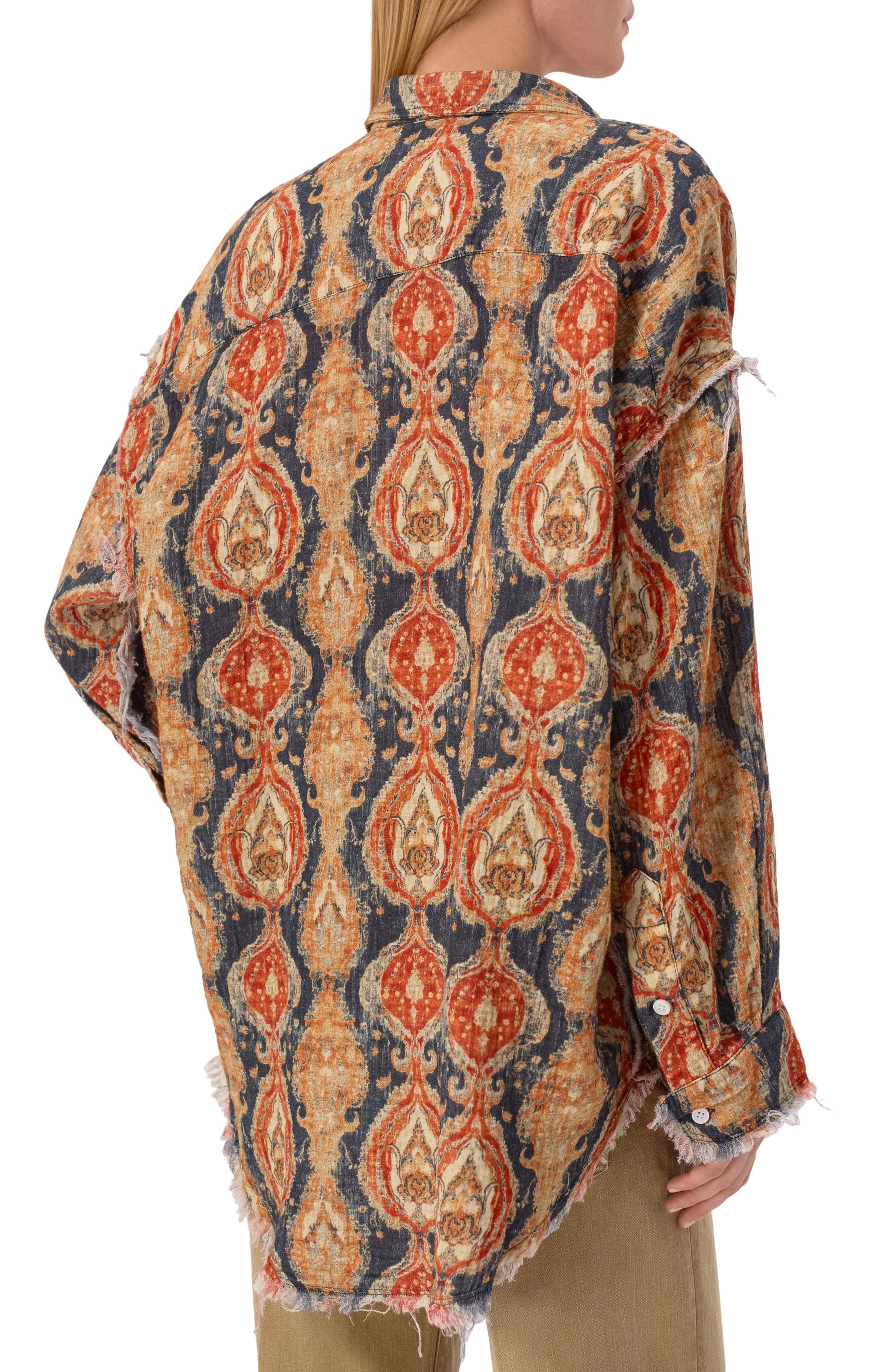 Хлопковая рубашка R13, арт. R13WR075-R662B, фото 4