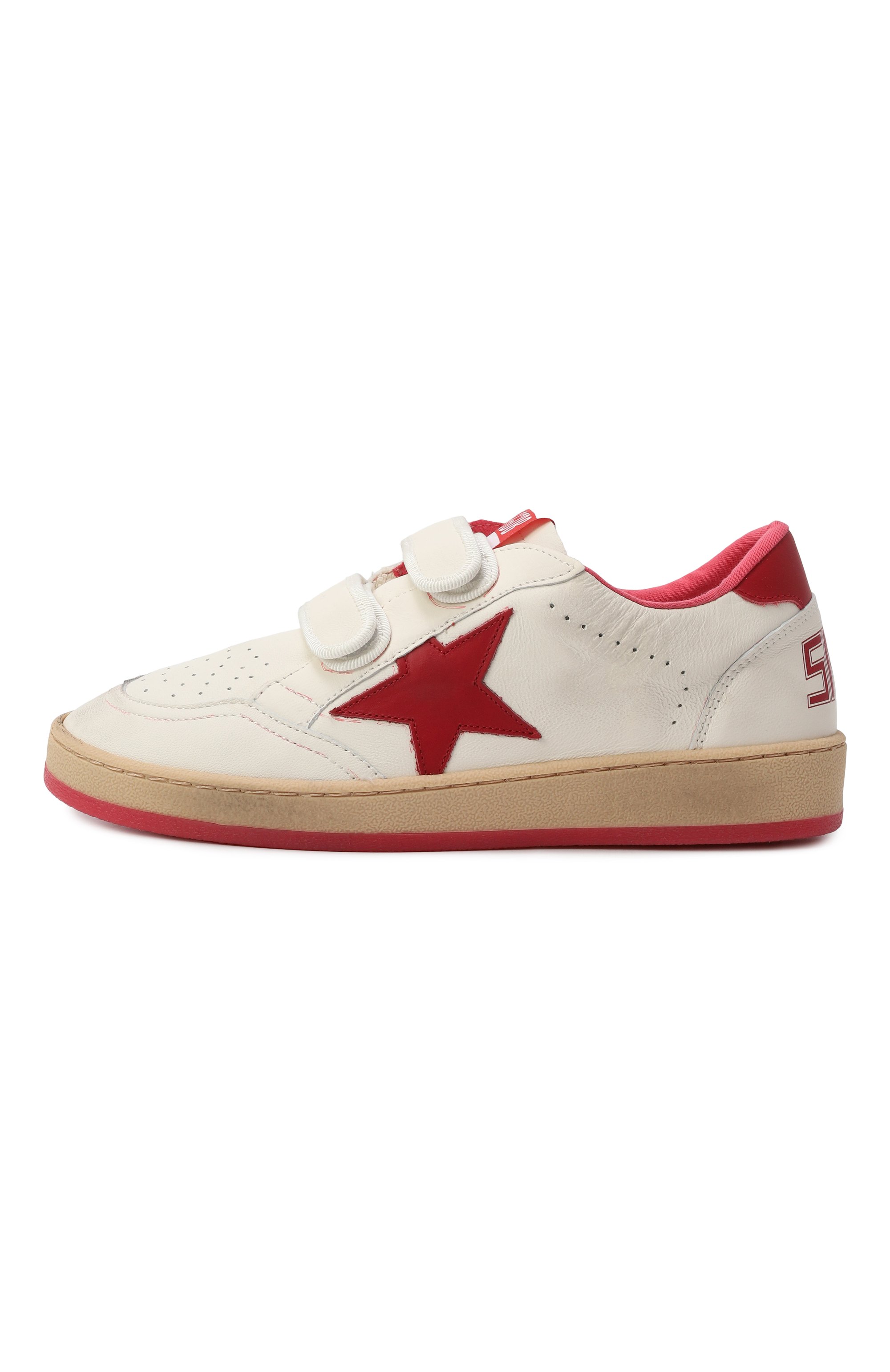 Кожаные кеды ball star GOLDEN GOOSE DELUXE BRAND, арт. GTF00501.F004247, фото 2