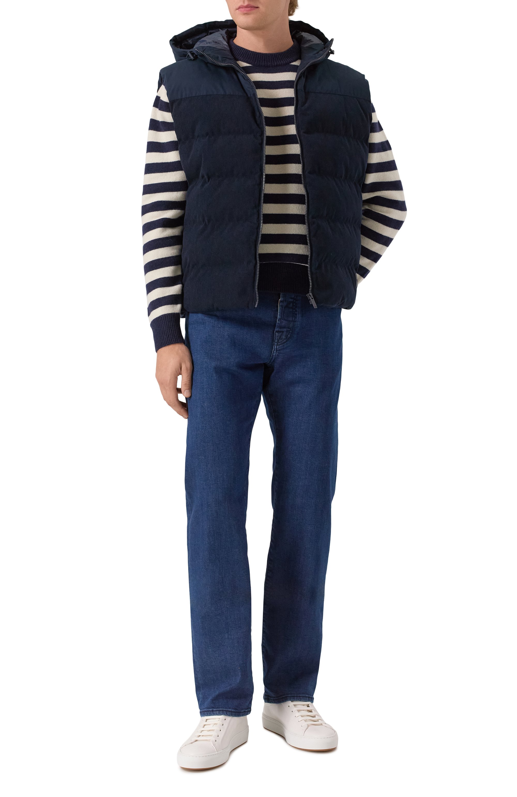 Жилет с отделкой из вельвета BOSS, арт. 50549095, фото 2