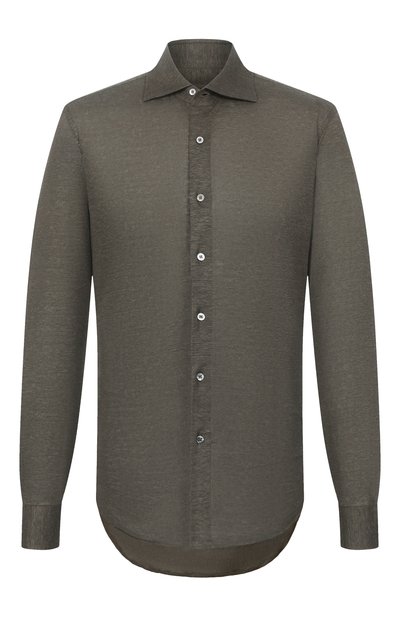 Мужская льняная рубашка MVST, арт. M26.CSM.B406/744-JERSEY
