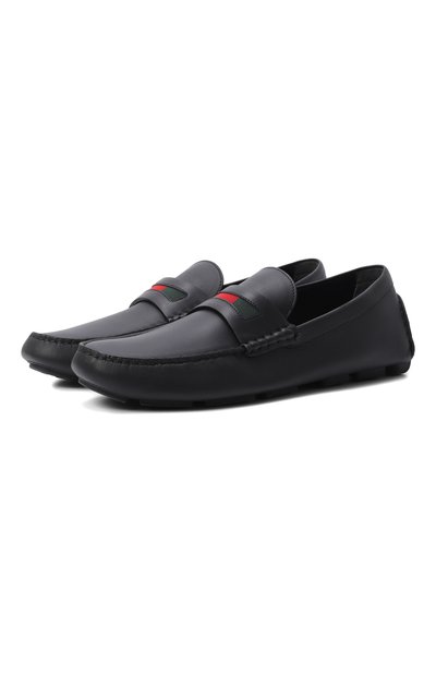 Мужские кожаные мокасины havel GUCCI, арт. 854080/AAFU2