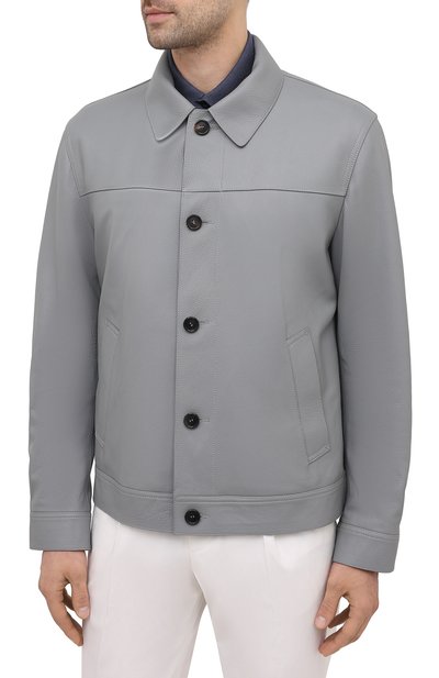 Кожаная куртка BRIONI, арт. PLZ90L/P7708, фото 3