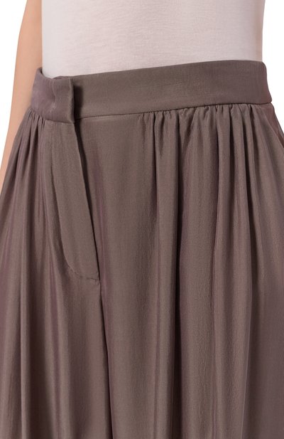 Брюки из вискозы и шелка GIORGIO ARMANI, арт. GW002794/AF25746, фото 5