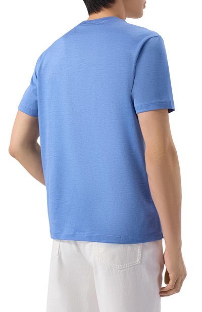 Хлопковая футболка PAUL&SHARK, арт. 26411035_001, фото 4