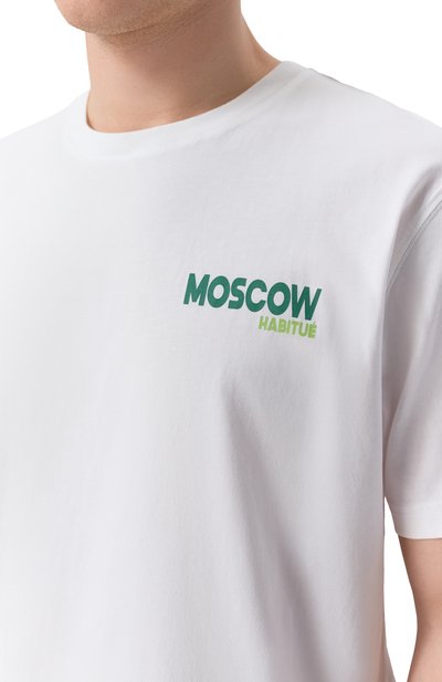 Хлопковая футболка MC2 SAINT BARTH белого цвета по цене 12250 руб., арт. PRL0002-04200L/P0RTLAND, фото 5 Хлопковая футболка MC2 SAINT BARTH, арт. PRL0002-04200L/P0RTLAND, фото 5