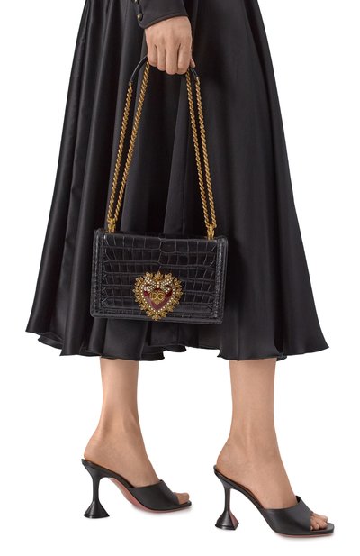 Сумка devotion из кожи аллигатора DOLCE & GABBANA, арт. BB6652/B2DE5/AMIS, фото 2