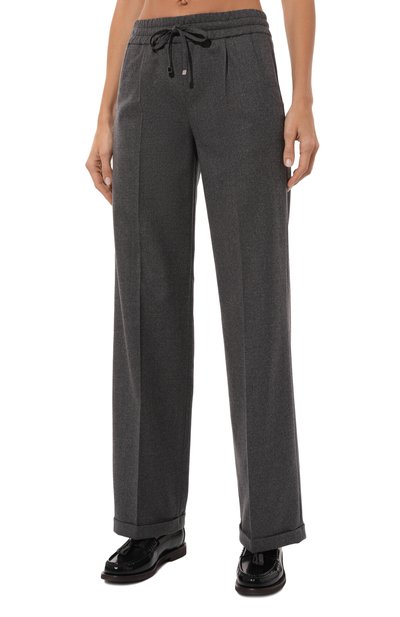 Шерстяные брюки KITON, арт. D56106K0505E03, фото 3