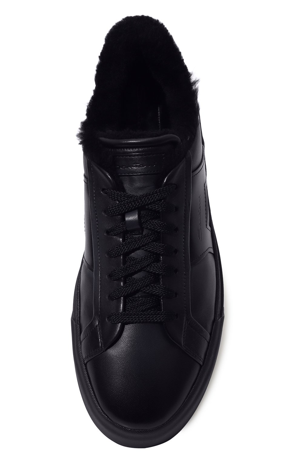 Кожаные кеды gloria SANTONI, арт. MBGG220180CNPG0N, фото 6