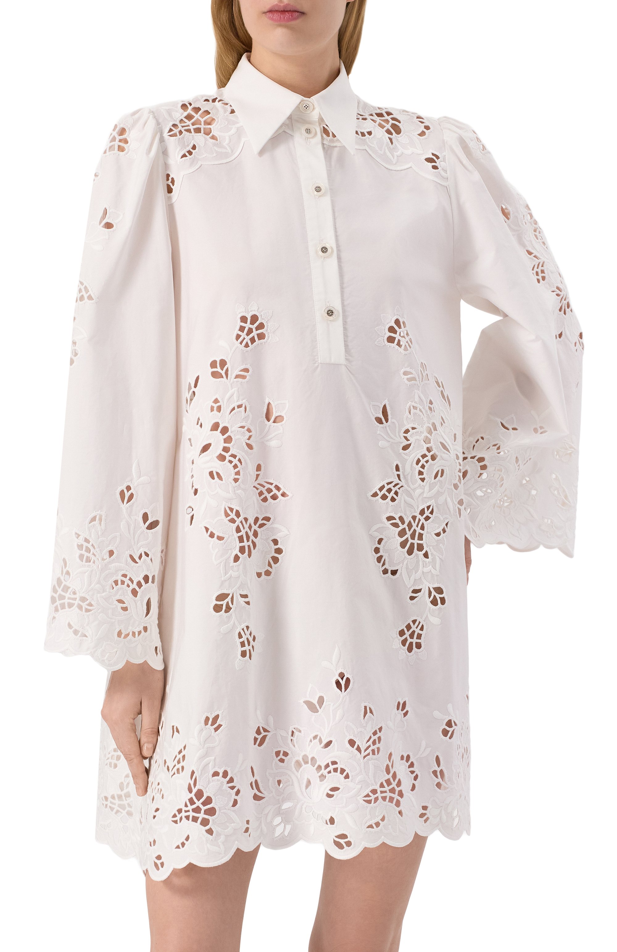 Хлопковое платье DOLCE & GABBANA, арт. F6JMIZ/GDCJL, фото 3