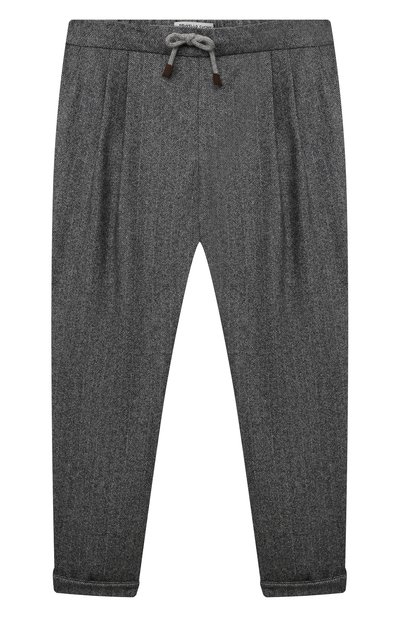 Шерстяные брюки BRUNELLO CUCINELLI, арт. BE258P113A, фото 1