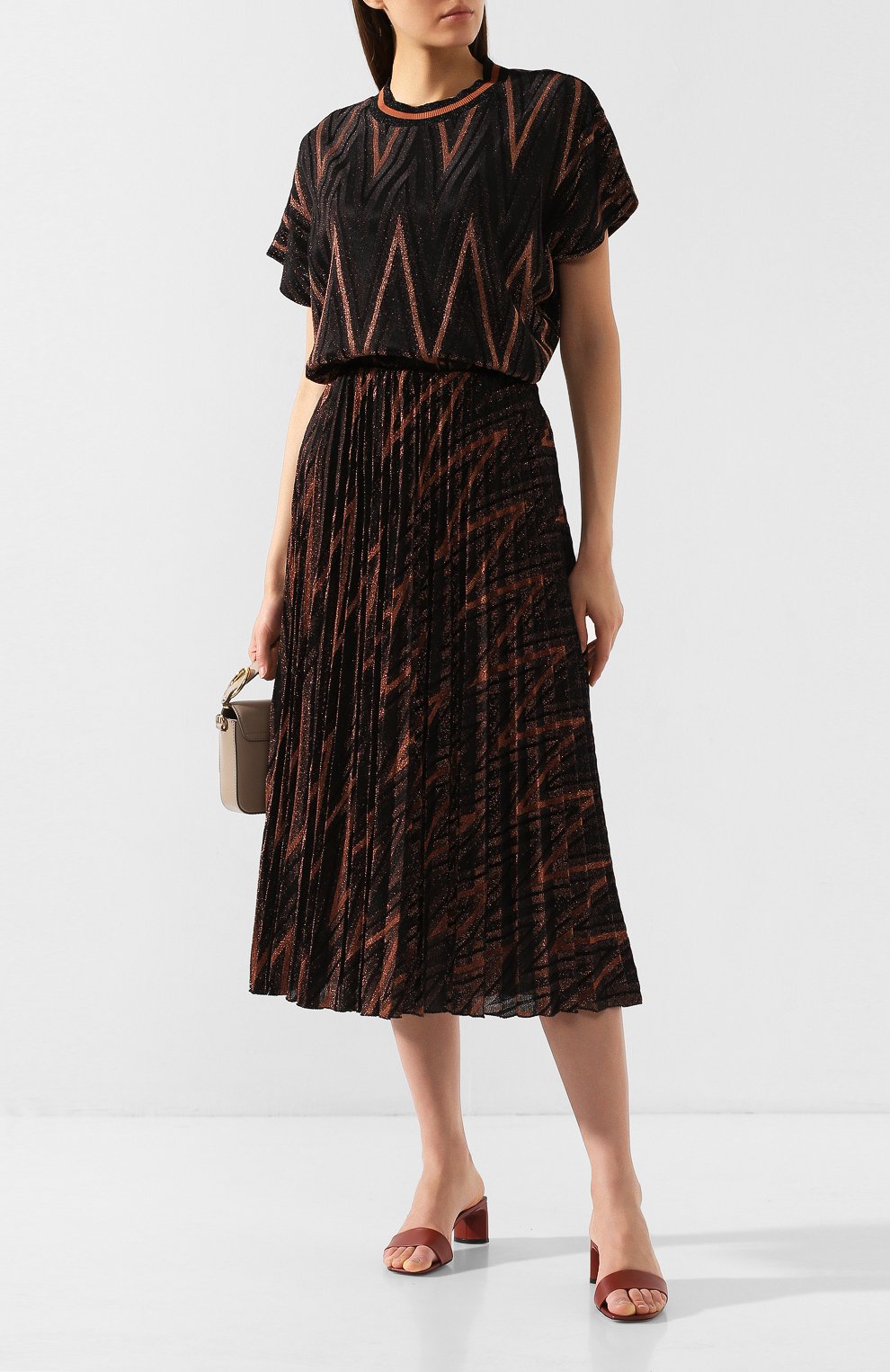 Топ из смеси вискозы и хлопка M MISSONI, арт. 2DJ00062/2J000W, фото 2