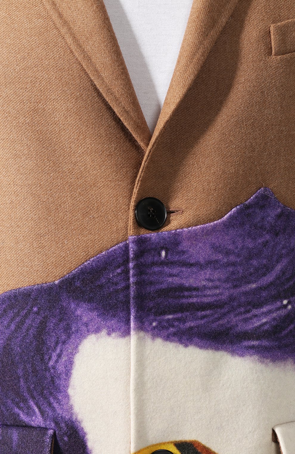 Шерстяное пальто valentino x undercover VALENTINO, арт. SV0CAA855PU, фото 5