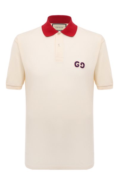 Хлопковое поло GUCCI, арт. 574086 XJA6C, фото 1