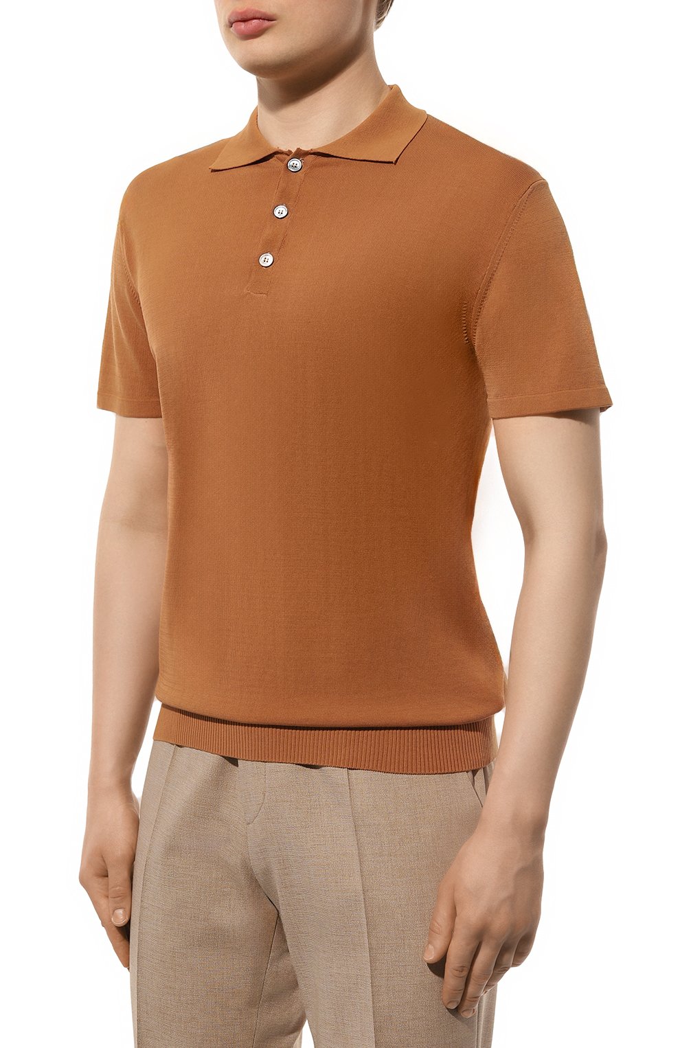 Хлопковое поло DANIELE FIESOLI, арт. DF0305, фото 3