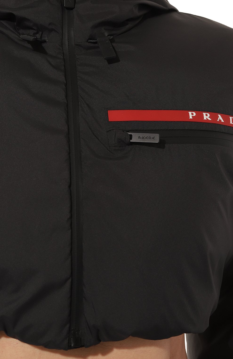 Куртка prada linea rossa PRADA черного цвета по цене 170000 руб., арт. 291850-1XYW-F0002-202, фото 5 Куртка prada linea rossa PRADA, арт. 291850-1XYW-F0002-202, фото 5