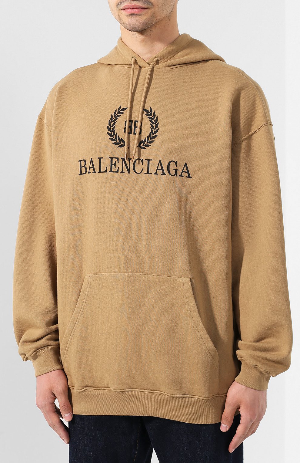 Хлопковое худи BALENCIAGA, арт. 578138/TEV51, фото 3