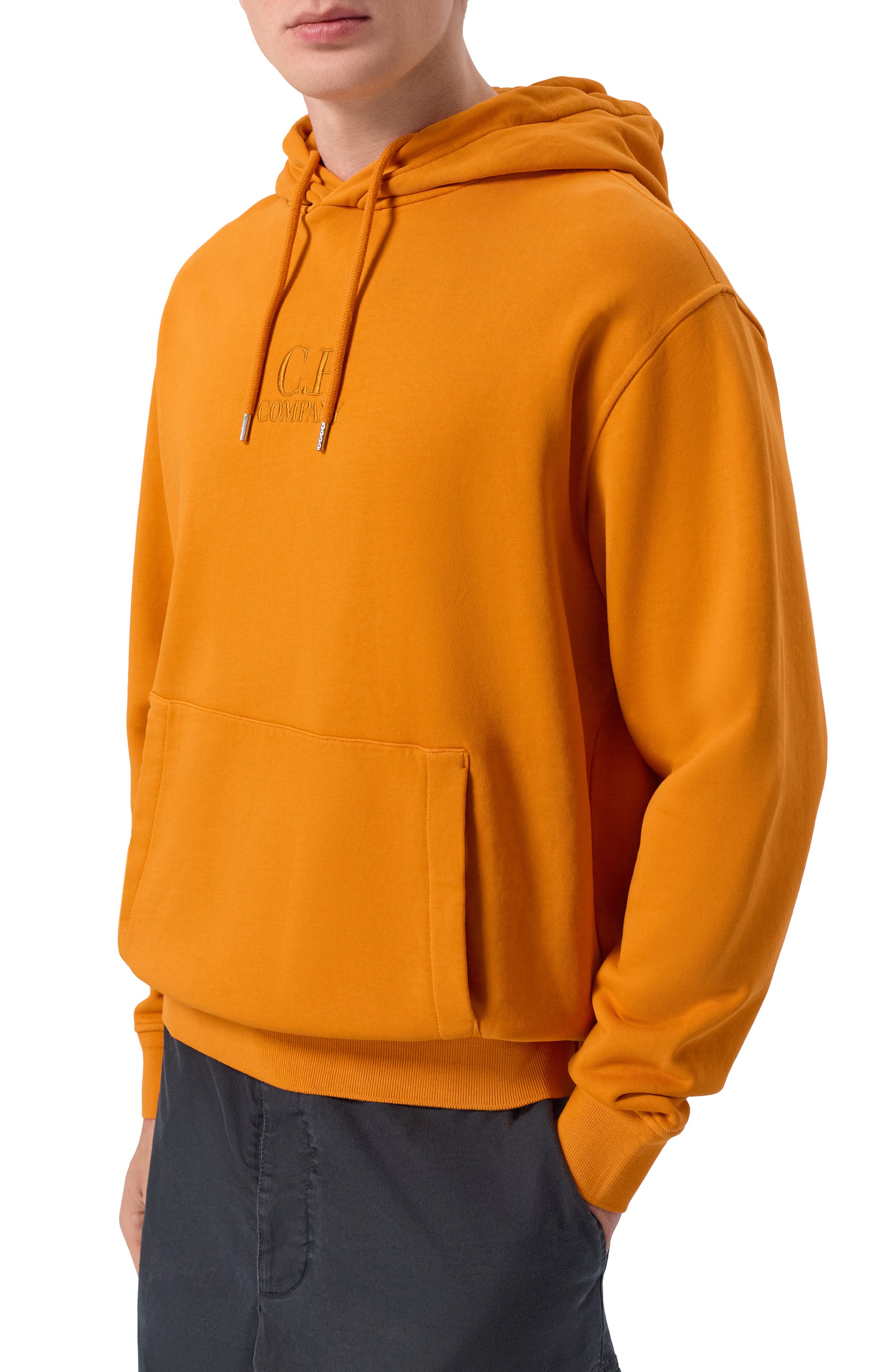 Хлопковое худи C.P. COMPANY, арт. 20CMSS037B/110044R, фото 3