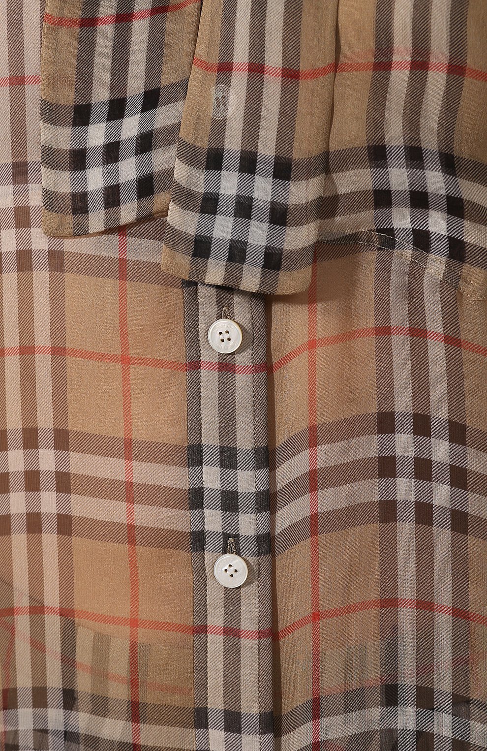 Шелковая блузка BURBERRY, арт. 8010439, фото 5