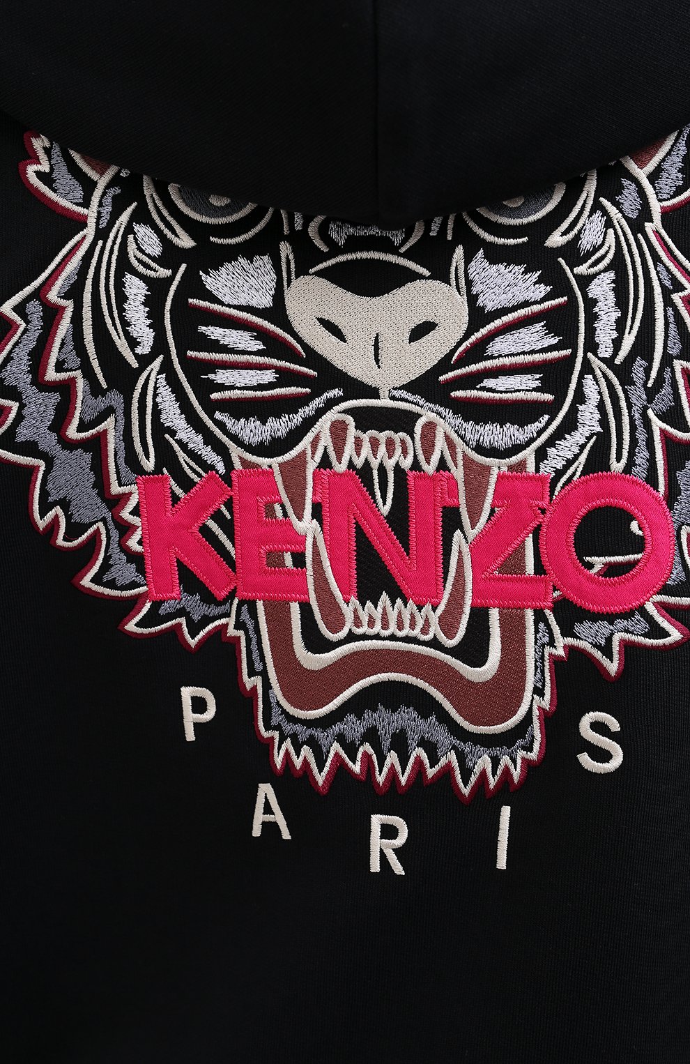 Хлопковая толстовка KENZO черного цвета по цене 35350 руб., арт. FA62BL8014XA, фото 5 Хлопковая толстовка KENZO, арт. FA62BL8014XA, фото 5
