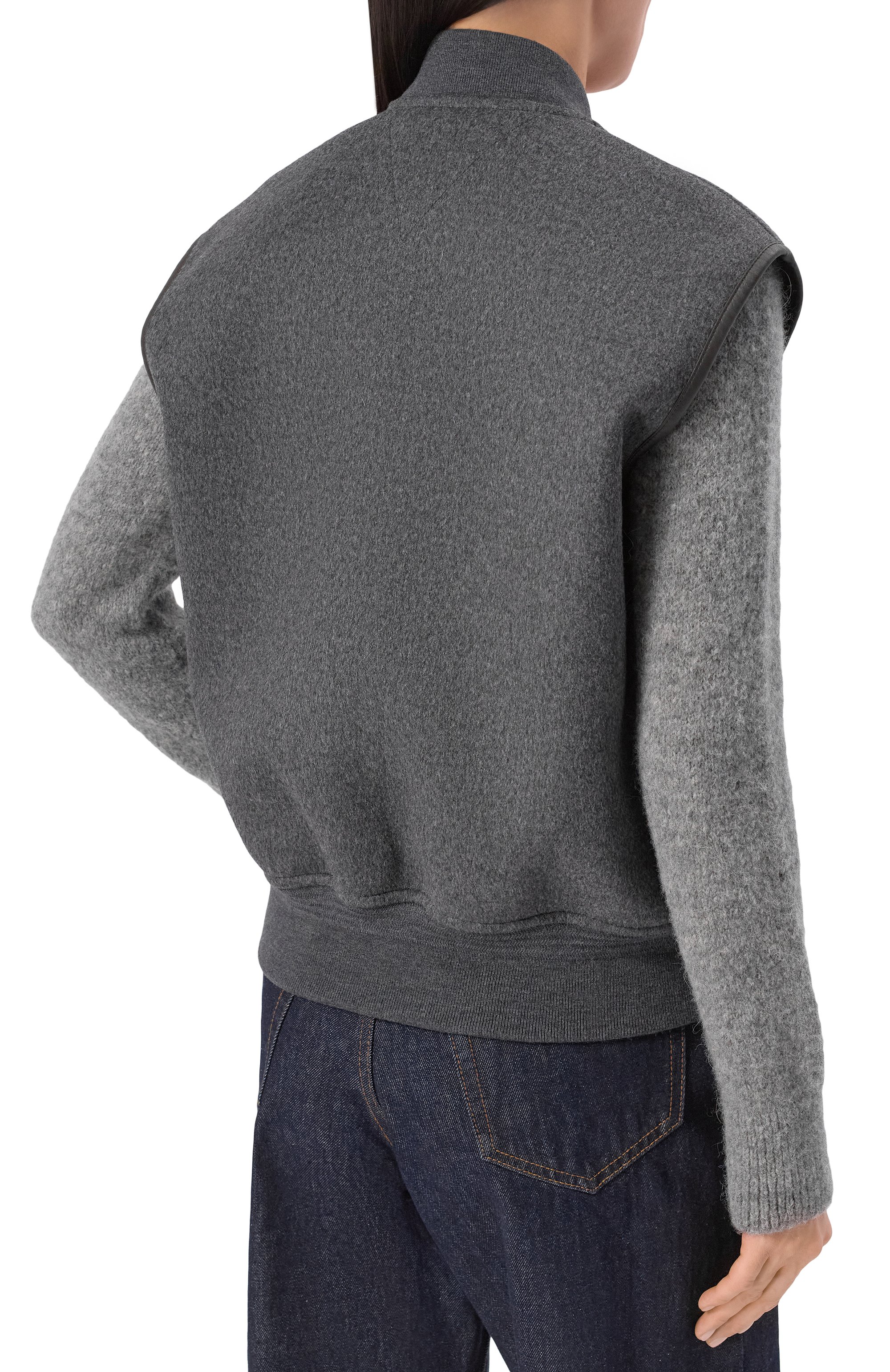 Шерстяной жилет BOTTEGA VENETA, арт. 834990/V4CB0, фото 4