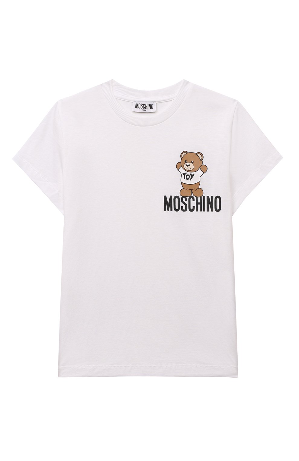 Хлопковая футболка MOSCHINO, арт. HNM03U/LAA02/10-14, фото 1